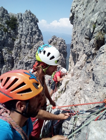 Il buio oltre la siepe Torrione Palma - Il buio oltre la siepe: Torrione Palma, Grigne / Grigna Meridionale. L4