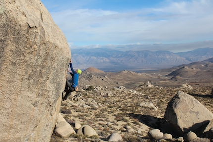 Jorg Verhoeven - Jorg Verhoeven su Mesothelioma V7, Buttermilks, Bishop, USA