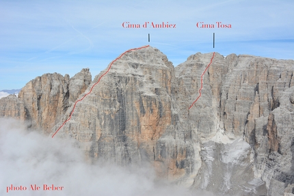 Cima D'Ambiez - Via delle Normali