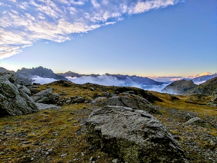 The Rooster Ridge Avancorpo Cima di Ponteranica Occidentale - The Rooster Ridge: Cima di Ponteranica, Val Gerola, Cristian Candiotto, Mirko Basso