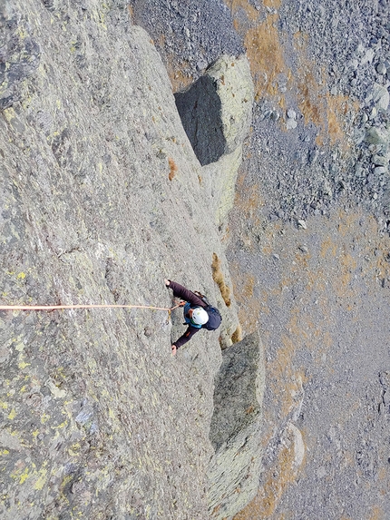 The Rooster Ridge Avancorpo Cima di Ponteranica Occidentale - The Rooster Ridge: Cima di Ponteranica, Val Gerola, Cristian Candiotto, Mirko Basso