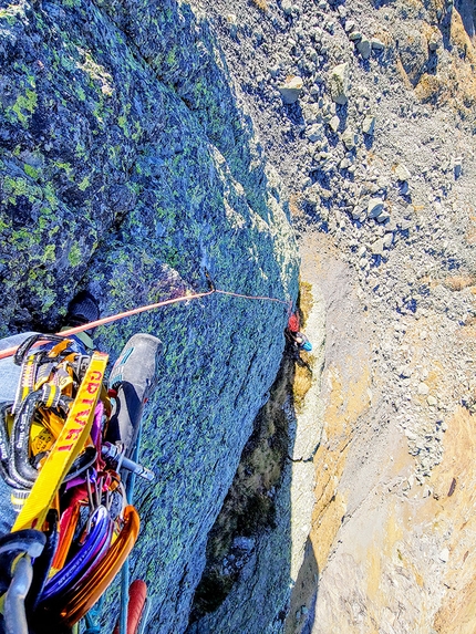 The Rooster Ridge Avancorpo Cima di Ponteranica Occidentale - The Rooster Ridge: Cima di Ponteranica, Val Gerola, Cristian Candiotto, Mirko Basso