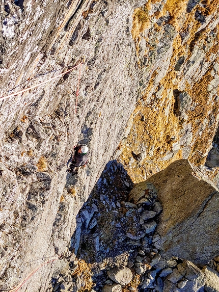 The Rooster Ridge Avancorpo Cima di Ponteranica Occidentale - The Rooster Ridge: Cima di Ponteranica, Val Gerola, Cristian Candiotto, Mirko Basso