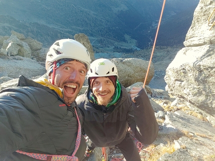 The Rooster Ridge Avancorpo Cima di Ponteranica Occidentale - The Rooster Ridge: Cima di Ponteranica, Val Gerola, Cristian Candiotto, Mirko Basso