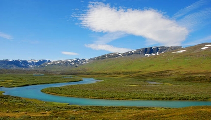 Kungsleden, il re dei sentieri - 500 chilometri che si snodano sornioni oltre il Circolo Polare Artico, in un ambiente selvaggio...