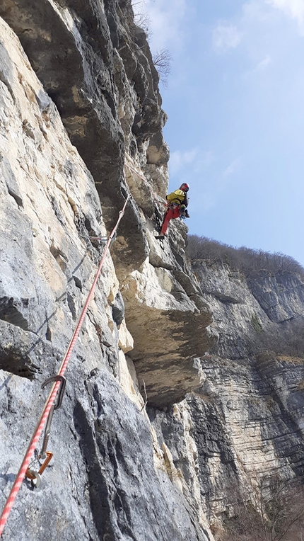 Le nonne volanti Monte Pubel - Croce di San Francesco - Le nonne volanti: Monte Pubel, Valsugana