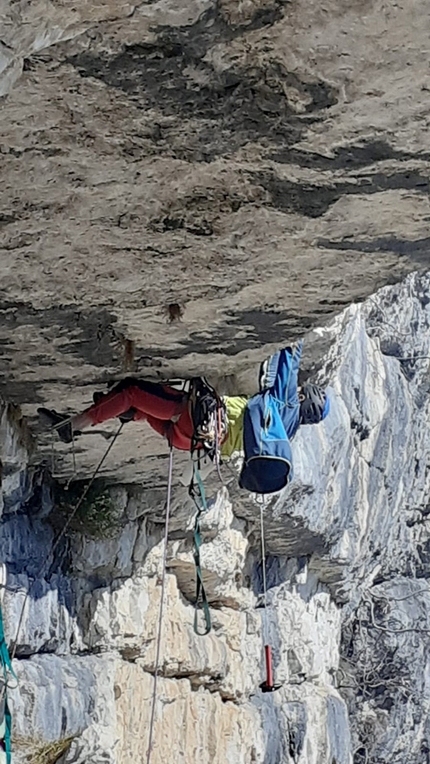 Le nonne volanti Monte Pubel - Croce di San Francesco - Le nonne volanti: Monte Pubel, Valsugana