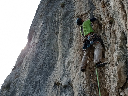 Luigi Degasperi Monte Colodri - Luigi Degasperi: Colodri, Arco. Francesco Salvaterra e Marco Pellegrini