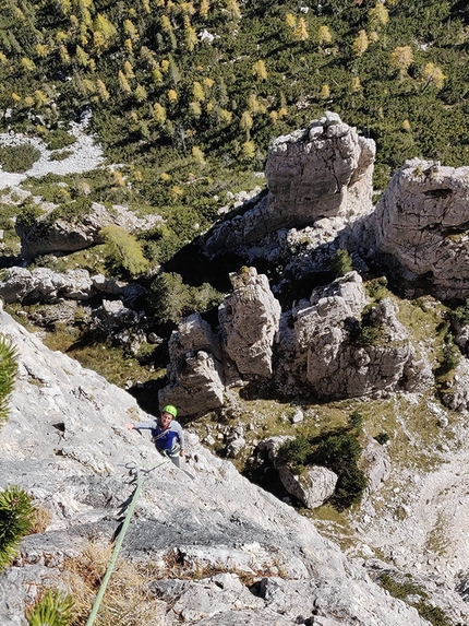 Via dei Caprioli Popena Basso - Via dei Caprioli: Popena Basso, Dolomiti