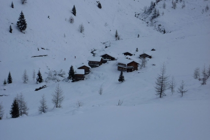 Scialpinismo Alti Tauri, Austria - Langschneid (2688m): the Bruggeralm