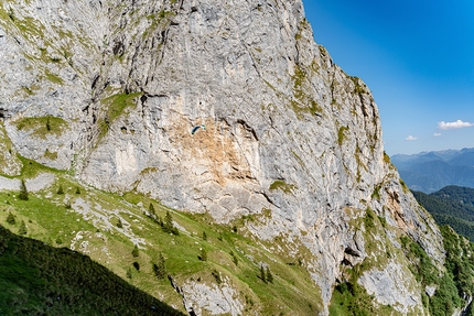 Stairway to Heaven Dosso Guarda - Cima Bacchetta - Concarena - Stairway to Heaven: Dosso Guarda, Cima Bacchetta, Concarena (Val Baione - Valle Camonica) - Leo Gheza, Angelo Contessi 06/2022 © Federico Tomasoni