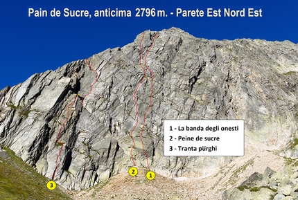 Tranta pűrghi Pain de Sucre - Anticima - Tranta pűrghi: Pain de Sucre, Valle del Gran San Bernardo