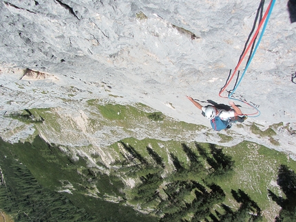 Thriller Col Becchei - Thriller: Col Becchei, Dolomiti, Matteo Bicego © Ivo Maistrello, Diana Sbabo