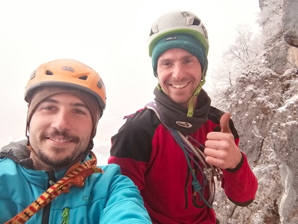 Via Nòn alpinistica Monte Castel Corona - Via Nòn alpinistica: Monte Castel Corona, Val di Non (Stefano Menegardi, Umberto Santuari)