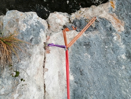 Via Nòn alpinistica Monte Castel Corona - Via Nòn alpinistica: Monte Castel Corona, Val di Non (Stefano Menegardi, Umberto Santuari)