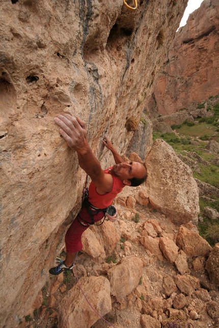 Kazikli Canyon - Recep Ince, El Cabbar 7c.