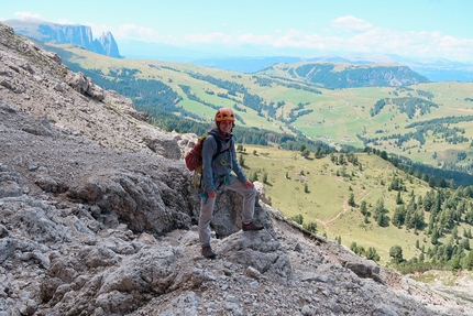 Cascata Estiva Sassopiatto - Cascata Estiva: Sassopiatto, Dolomiti (Franziska Rizzi, Aaron Moroder 2022)