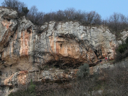 Lumignano Brojon - Settore Strapiombi.
