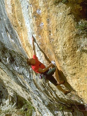 Lumignano Brojon - Davide Crescenzio su La Grotta 8a.