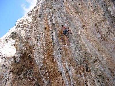 Odyssey, Kalymnos - Odyssey, Kalymnos: Marco Bortoli in action
