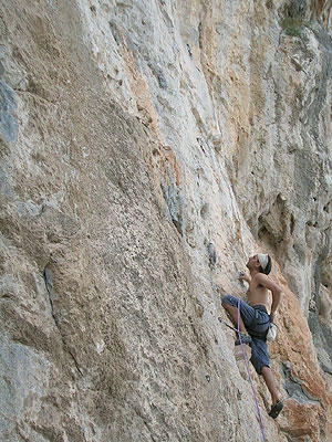 Odyssey, Kalymnos - Odyssey, Kalymnos: Duilio Cerase, Il gigante e la bambina 6c+.
