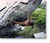 Steinerne Stadt, Langkofel, Dolomites - Bouldering at Steinerne Stadt, Langkofel, Dolomites
