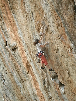 Kalymnos Arhi - Arhi, Kalymnos. Luisa Veronesi, Kastor 6c+