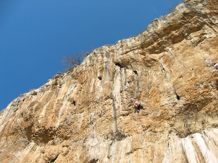 Misja Pec - Slovenia - The crag Misja Pec in Slovenia
