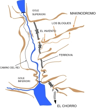 El Chorro, El Makindromo, Spagna - El Chorro, El Makindromo, Andalusia, Spagna