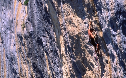 Céüse – Francia - Francesco Tremolada alla Cascade, Céüse