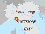 Muzzerone - La parete centrale, Muzzerone
