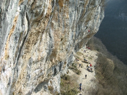 Ceredo, Veneto, Italia - La falesia Ceredo