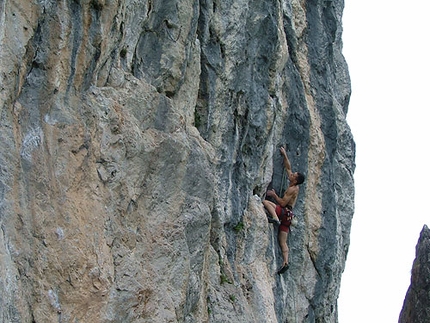 Nibbio, Lombardy, Italy - Climbing at Nibbio