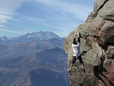 Madonna della rota, Lombardy, Italy - Climbing at Madonna della rota