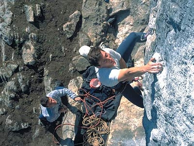 Sasso Pelo, Lombardy, Italy - Climbing at Sasso Pelo
