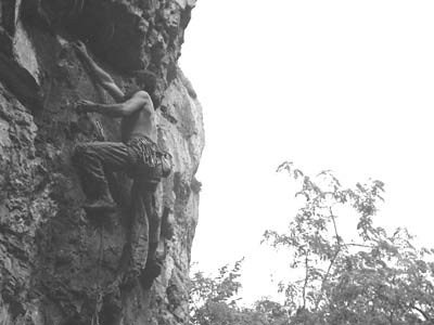 Sasso Pelo, Lombardia, Italia - In arrampicata a Sasso Pelo