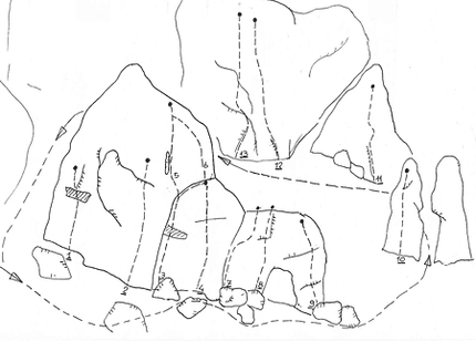 Sasso Pelo, Lombardia, Italia - In arrampicata a Sasso Pelo