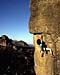 Jerzu - Cecilia Marchi in arrampicata al Castello di Jerzu