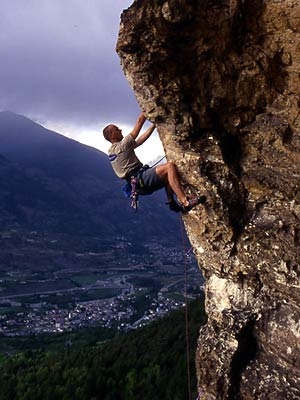 Mont Ross - In arrampicata a Mont Ross