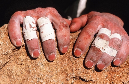 Buoux, France - Buoux: hands
