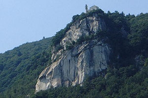 Madonna del Sasso, Piemonte - Rocca seen from the east