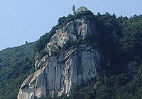 Madonna del Sasso, Piemonte - Rocca seen from the east