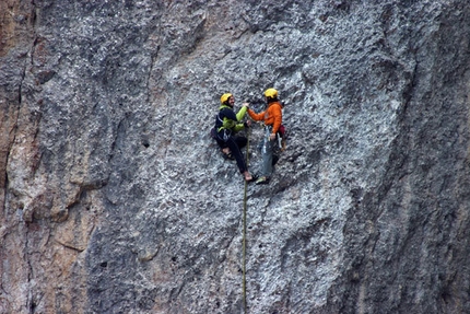 Zurück in die Zukunft - Zurück in die Zukunft (Ritornando al futuro) Torre Putia, Gruppo  Puez-Odle (Dolomiti.)