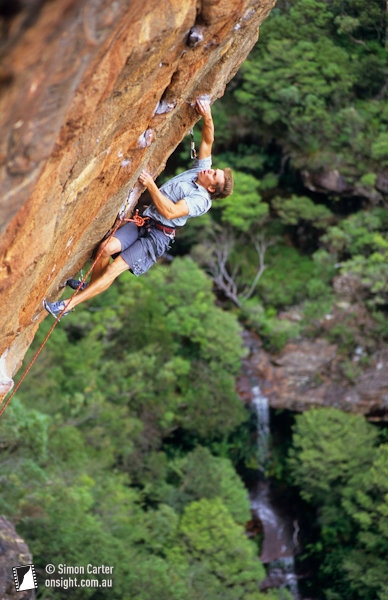 Zac Vertrees, Hairline 2000 (28), Diamond Falls. - Simon Carter
