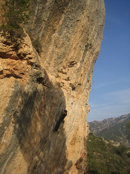 Margalef, Spain - Bragauetasso 8a+, Raco de les Espadelles.