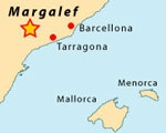 Margalef, Spain - The refugio.