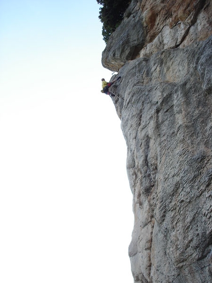 Pietrasecca, Abruzzo, Italy - Marco Baiocco in action
