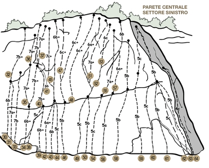 Muzzerone - Jenny Lavarda climbing Trident.