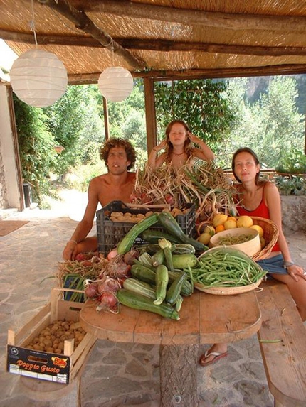 Positano: I Selvatici con i prodotti dell'orto. - archivio La Selva
