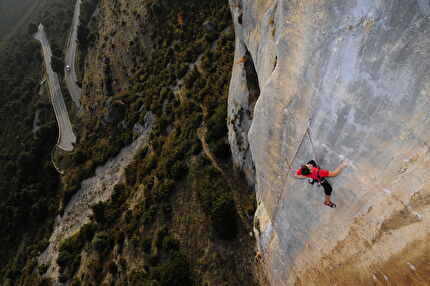 Etxauri, Spain - Kale Borroka 7c+ at Etxauri, Spain
